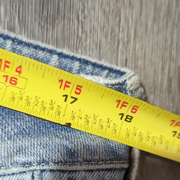 Light Blue Distressed Women’s Jeans 12 - Picture 10 of 11